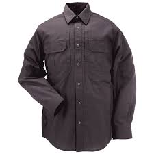 camisa taclite pro manga larga charcoal 5.11