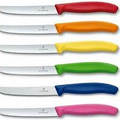 cuchillo para tomate SwissClassi, filo dentado verde victorinox