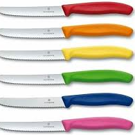 cuchillo para tomate SwissClassi, filo dentado verde victorinox