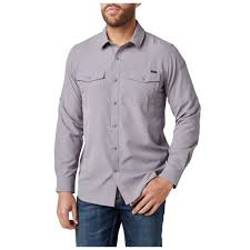CAMISA MARKSMAN MANGA LARGA OVERCAST GREY 5.11 (72521-1408)