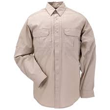 camisa taclite pro manga larga khaki 5.11