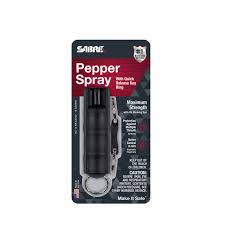 gas pimienta llavero duro quick negro marca sabre