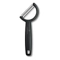 Pelador Rho, recto, un solo filo. negro victorinox