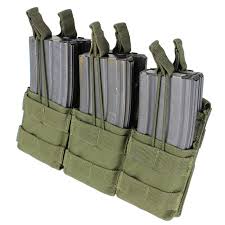 MA44-001 porta cargador triple m4 verde condor