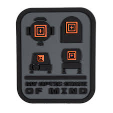 parche optic state of mind gris 5.11