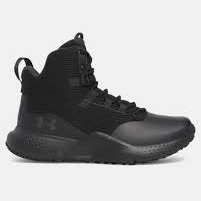 Bota Micro G stellar mid under armour negra 4mx