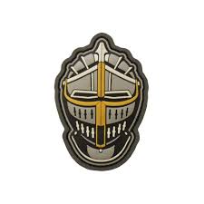 parche fullcolor knight head