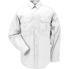 CAMISA TACLITE PRO MANGA LARGA BLANCA 5.11 (72175ABR-010)
