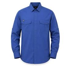 CAMISA MARKSMAN MANGA LARGA COBALT BLUE 5.11 (72521-701)
