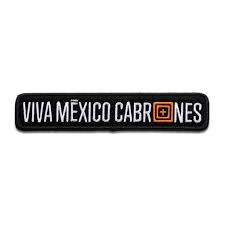 parche viva mexico multicolor 5.11