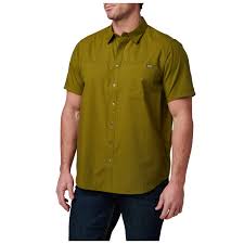 camisa wyatt manga corta rifle green