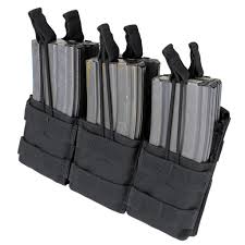 MA44-002 porta cargador triple M4 negro condor