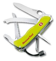 Rescue Tool MW, 111 mm, amarillo victorinox