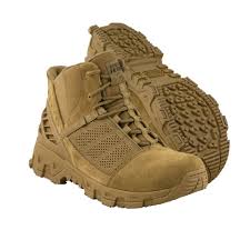 bota original swat alpha freedom 6" sin cierre color coyote