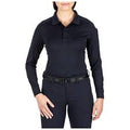 playera tipo polo performance M/L para dama azul marino 5.11