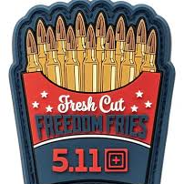 PARCHE FREEDOM FRIES MULTICOLOR 5.11 (92241-999)