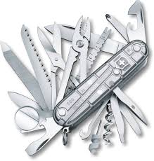 Navaja para oficiales, SwissChamp, Silvertech victorinox