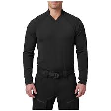 camisa sigurd manga larga negra 5.11