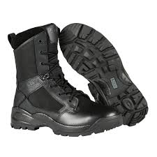 BOTA TACTICA ATAC 2.0 8" CON CIERRE NEGRA 5.11 (12391ABR-019)