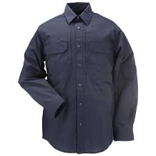 camisa taclite pro manga larga azul marino 5.11